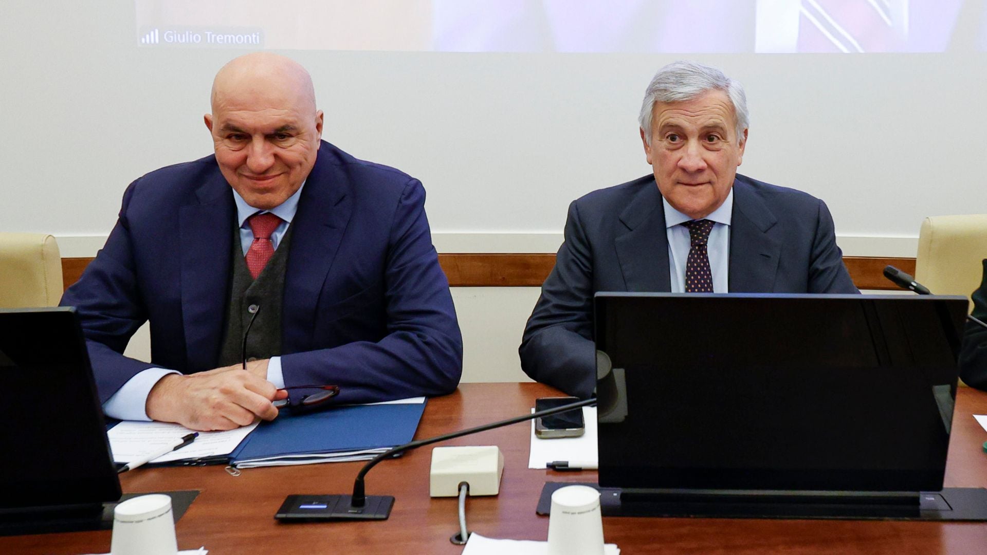 Tajani Crosetto Iran ANSA