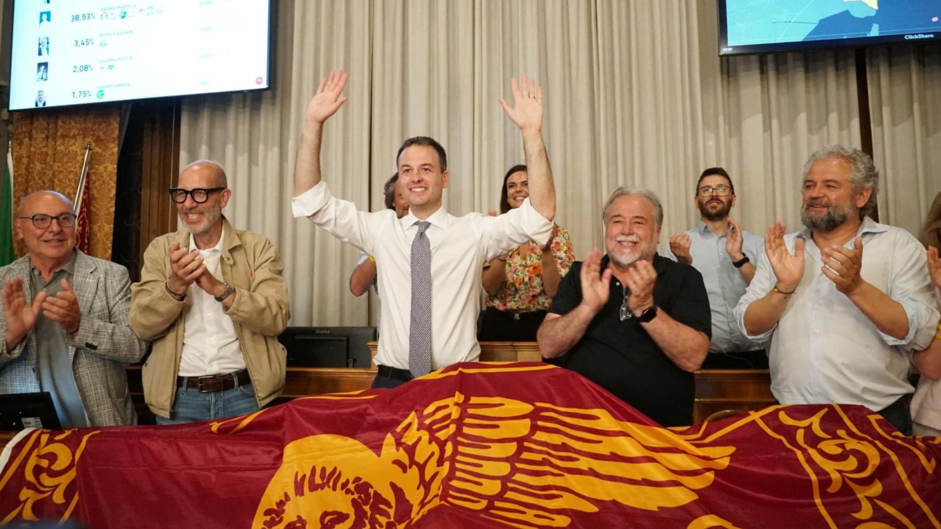 Simone Venturini, nuovo sindaco di Venezia