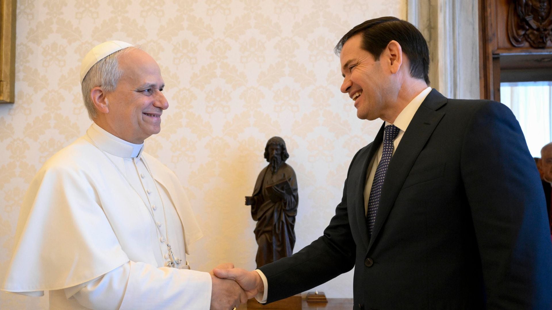 Rubio Papa Leone ANSA