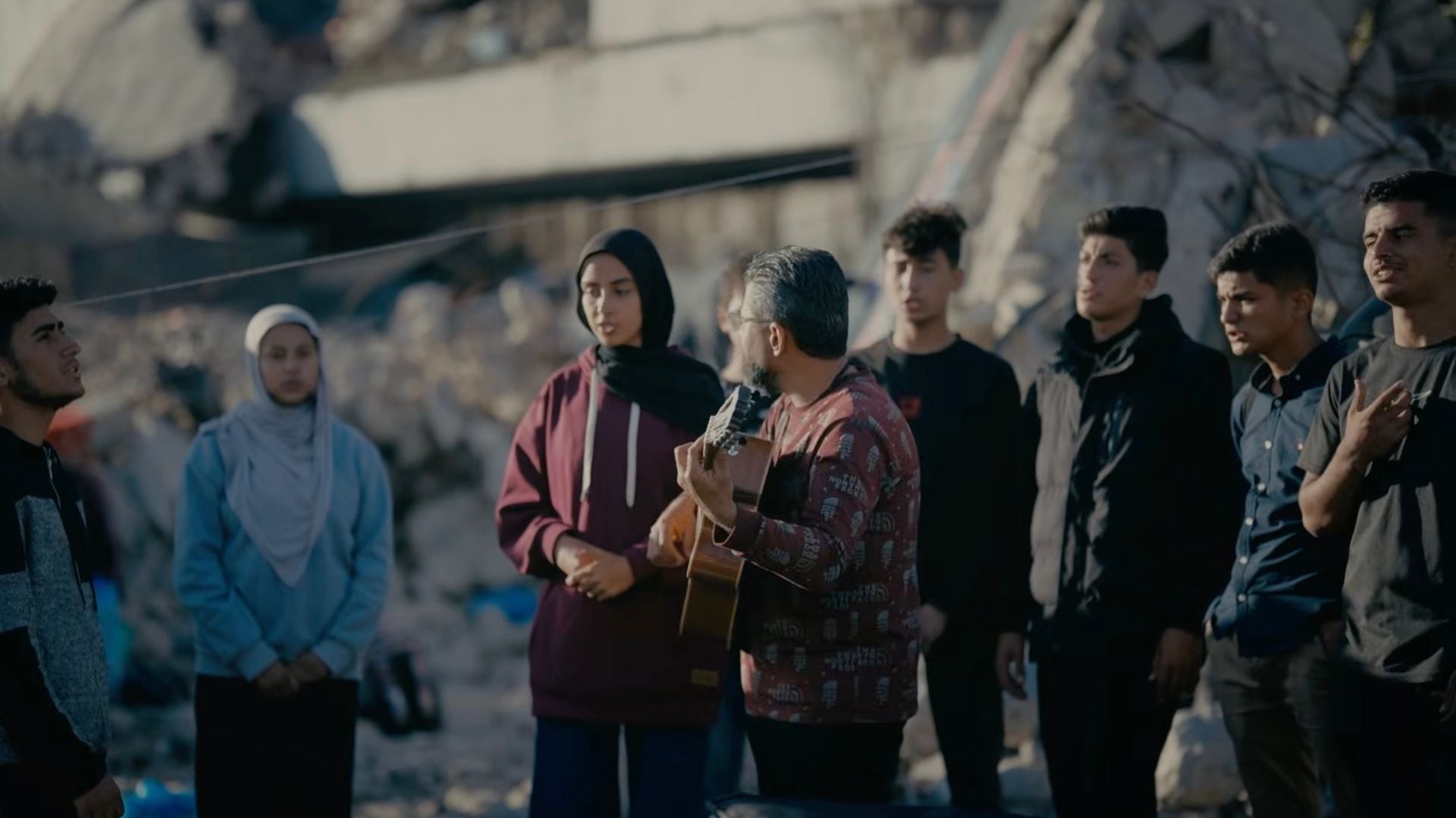 The Drone Song, la canzone cantata dai bambini sfollati della Striscia diventa un simbolo di protesta contro l'Eurovision