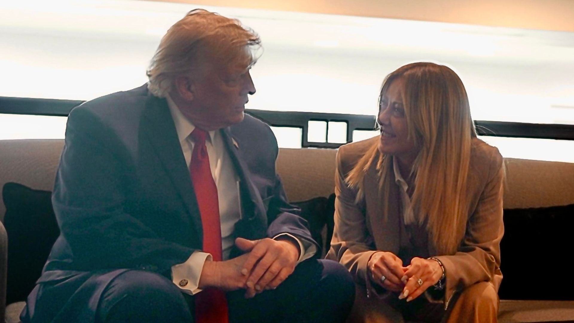 Trump e Meloni