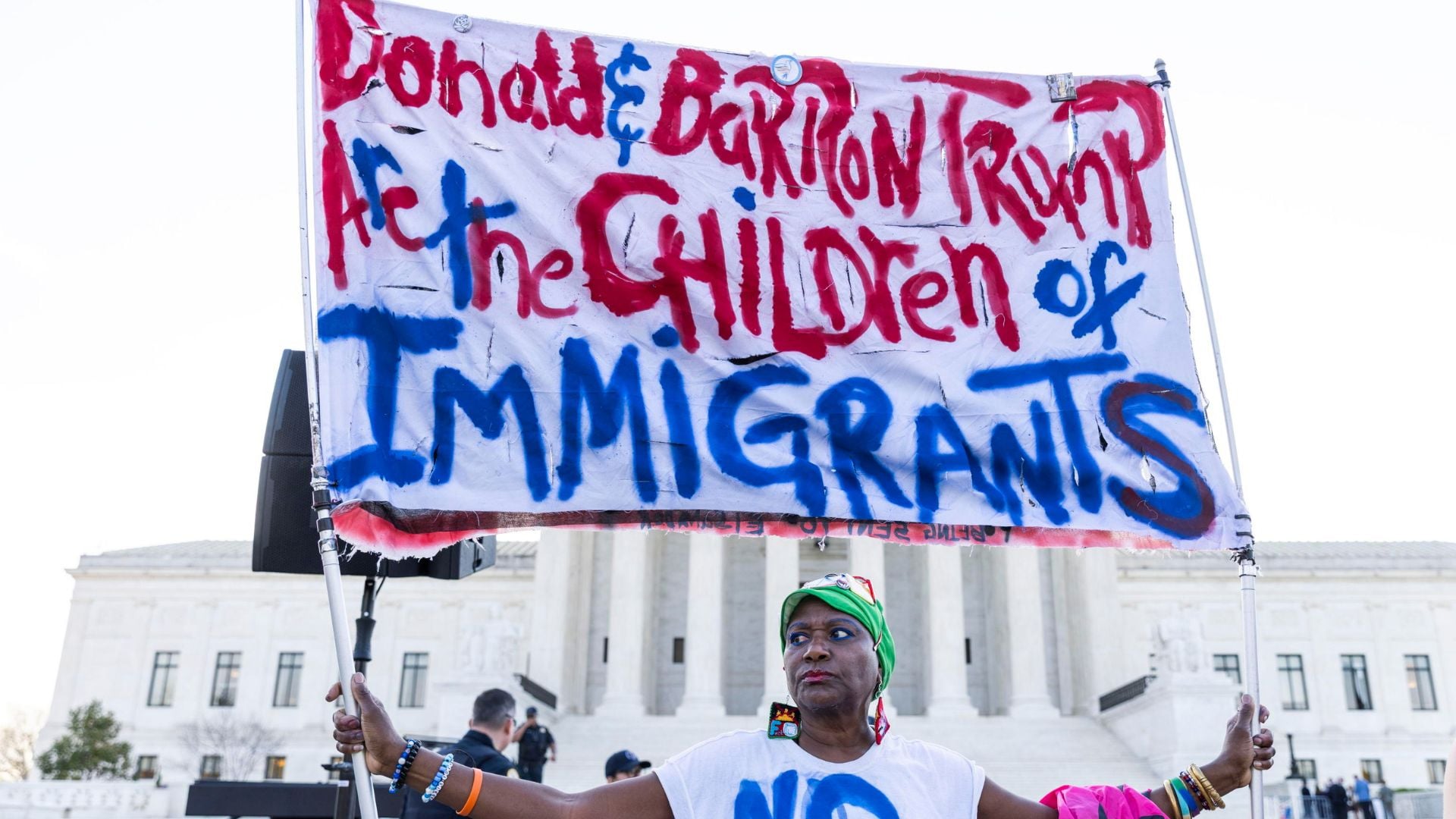 Proteste davanti alla Corte Suprema a Washington