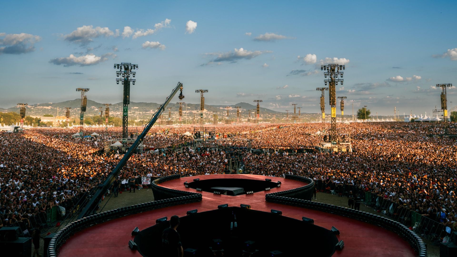 Concerto di Ultimo a Tor Vergata, Roma