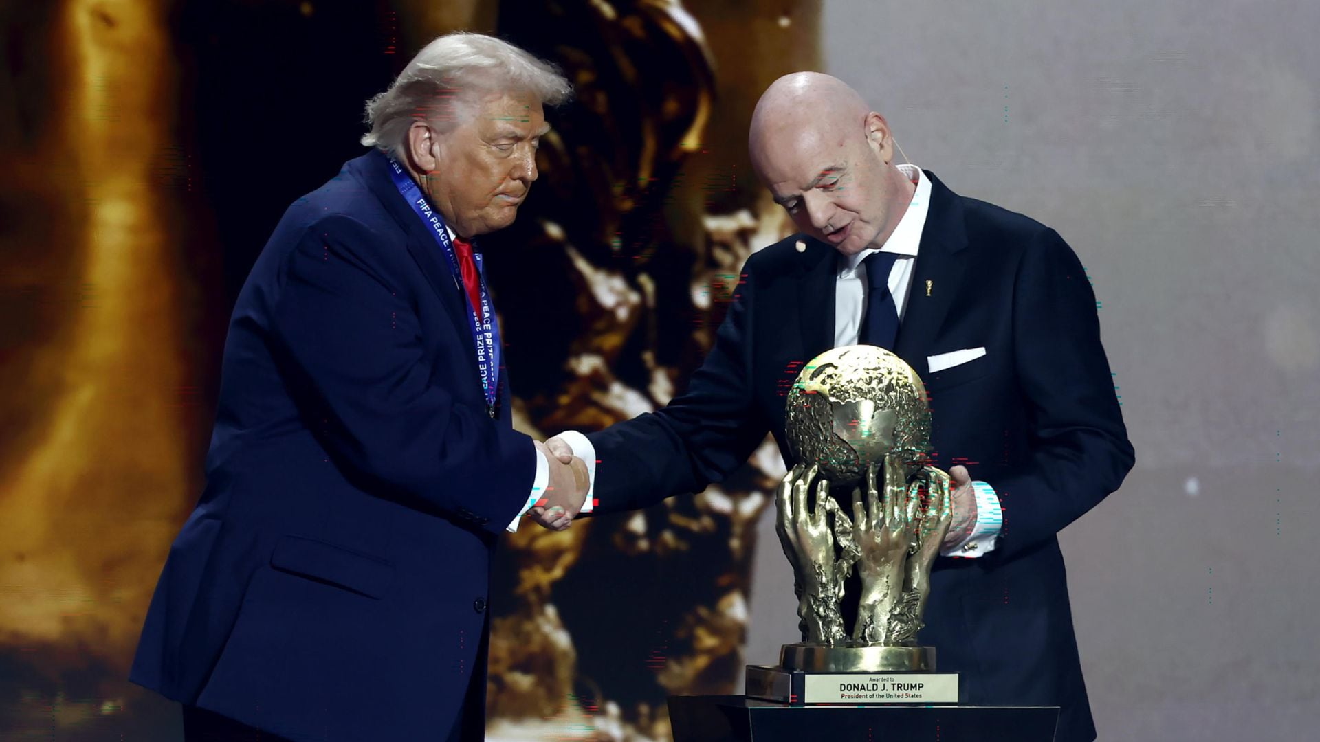 Gianni Infantino e Donald Trump