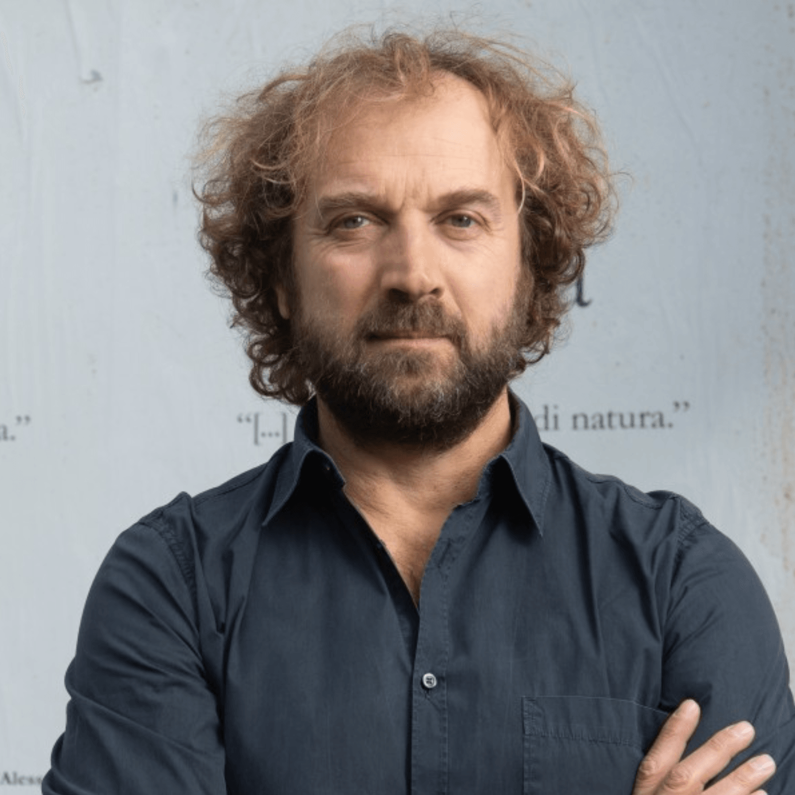 Nello spettacolo "In principio era la neve" Facchetti riflette sul rapporto fra umano e natura