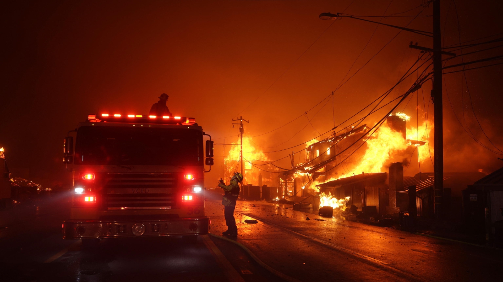 Incendio a Los Angeles