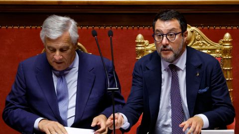 Tajani e Salvini divisi sul voto tedesco