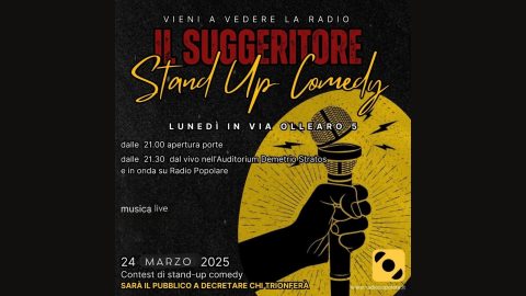 Il Suggeritore Stand-Up Comedy, lunedì 24 marzo 2025