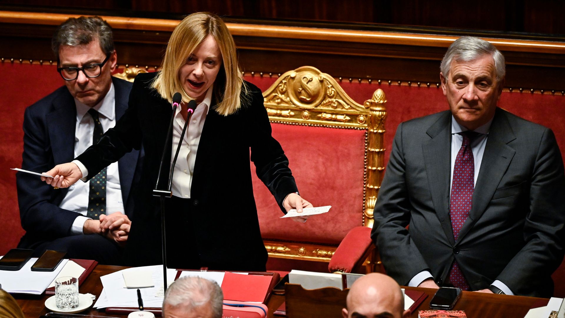 Meloni al Senato: un gioco di equilibrismo per non scontentare gli alleati